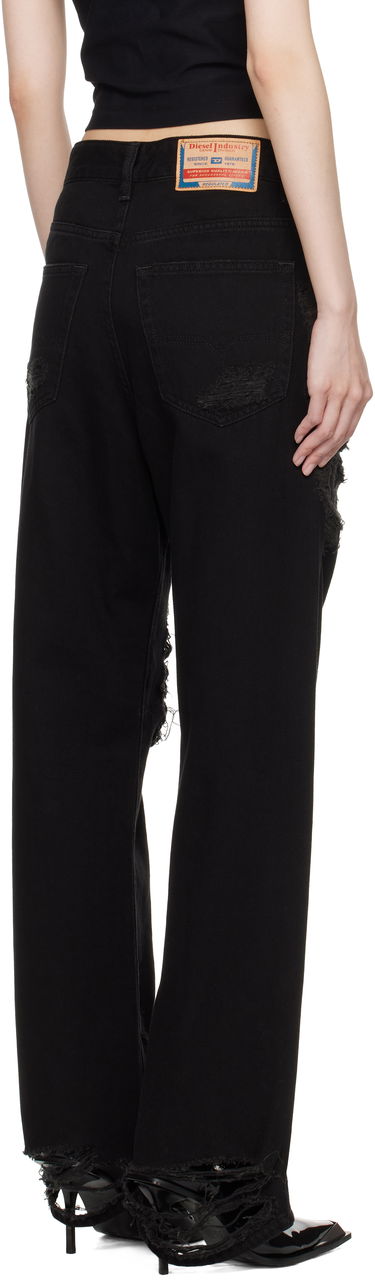 Džínsy Diesel Black Ripped 1999 D-Reggy Regular Jeans Čierna | A03621 09K35, 2