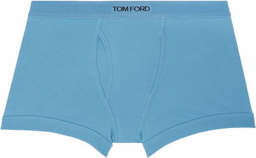 Boxerky Tom Ford TOM FORD Stretch Jersey Boxer Briefs Modrá | T4LC3 204, 0