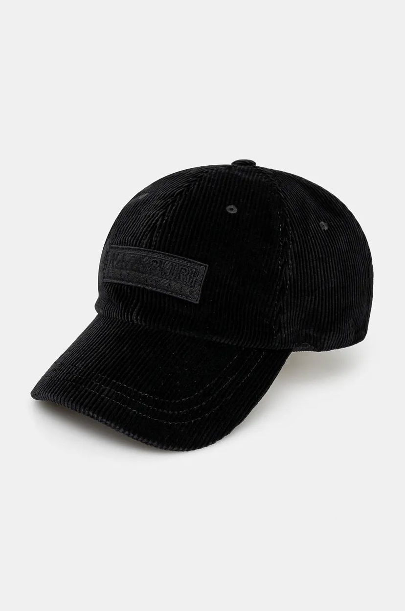 Šiltovka Napapijri Corduroy Cap With Logo Čierna | NP0A4IB20411