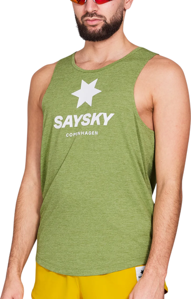 Tielko Saysky Saysky Logo Combat Pro Singlet Zelené | nmrsi30c3009, 0