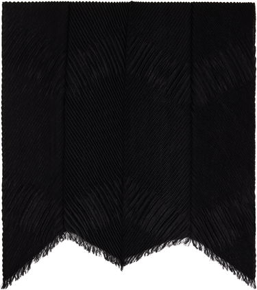 Šál Max Mara Max Mara Pleated Scarf Čierna | 2524546091600, 1