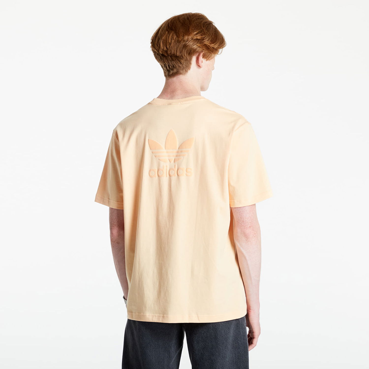 Tričko adidas Originals Trefoil FB Tee Oranžová | H09131, 1
