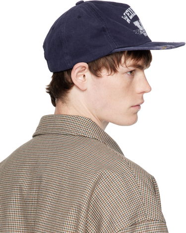 Šiltovka We11done We11done Distressed Collegiate Cap Navy | WD-AH2-25-407-U-NV, 2