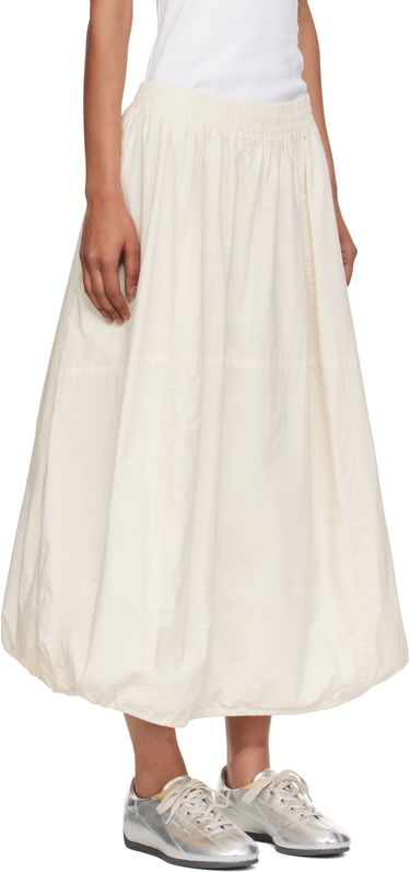Sukňa YMC YMC Parachute Midi Skirt Biela | Q3YMB, 1