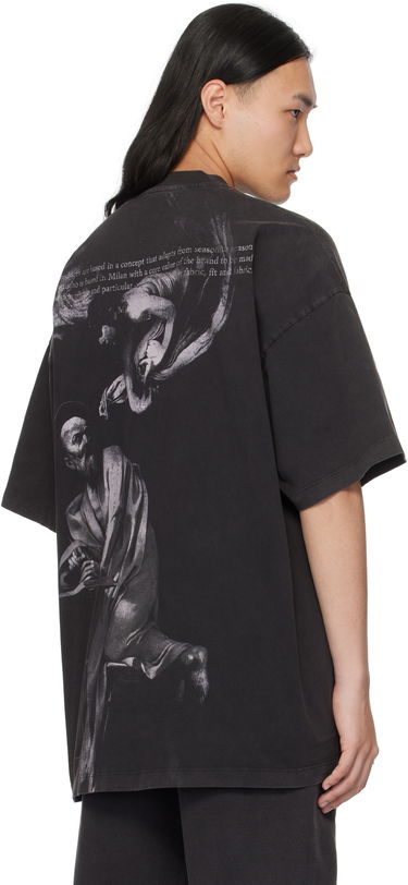 Tričko Off-White Black S.Matthew Skate T-Shirt Čierna | OMAA161C99JER0021077, 2