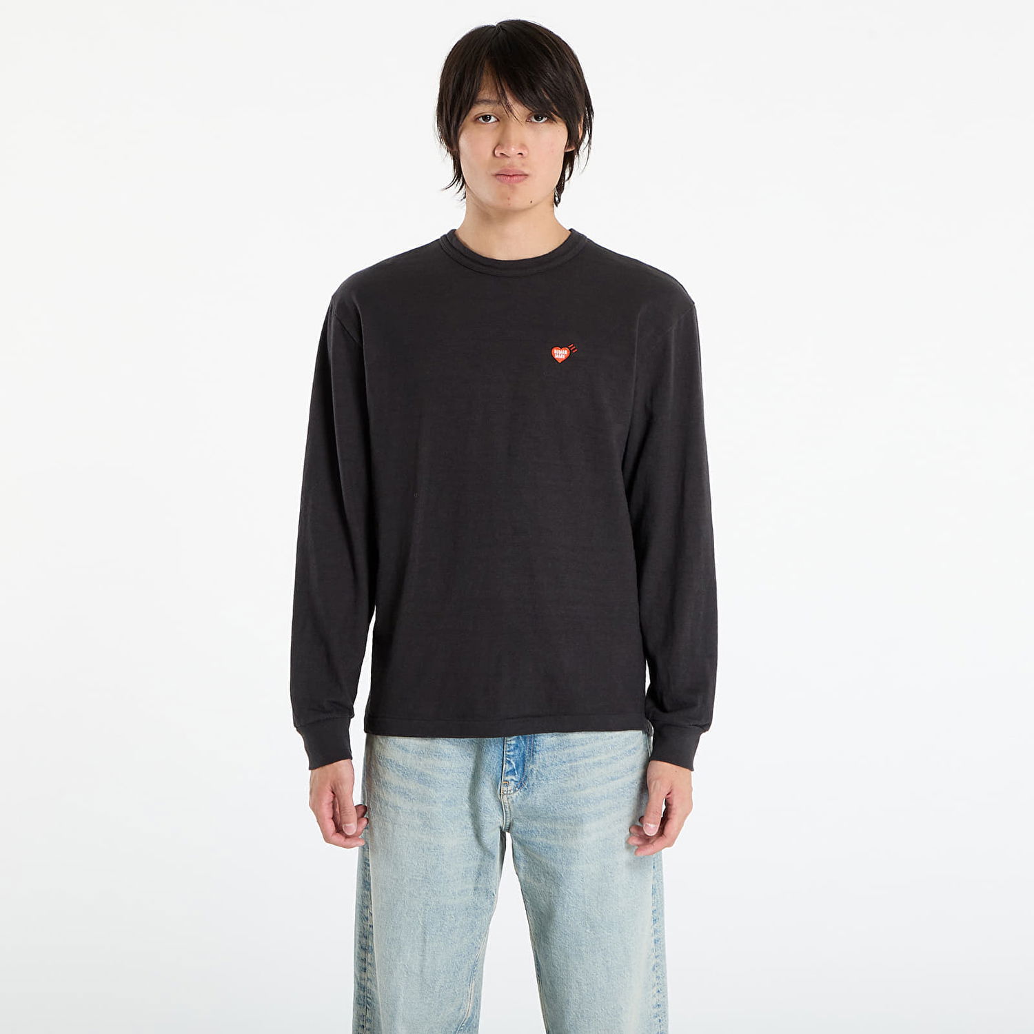 Tričko Human Made HUMAN MADE Graphic Long Sleeve T-Shirt Čierna | HM30CS023BK, 0