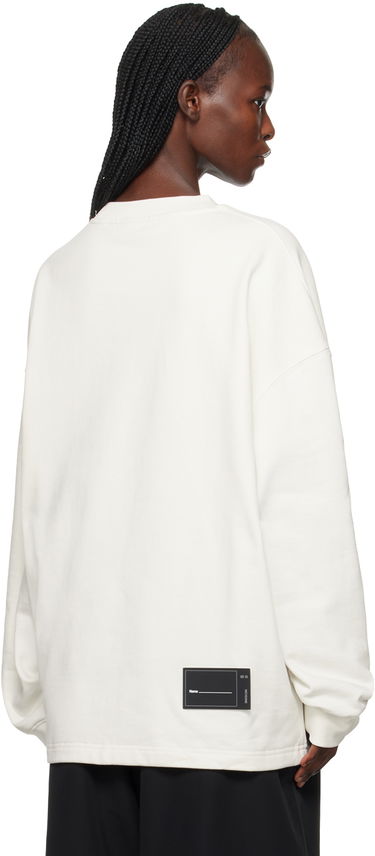 Mikina We11done We11done Printed Sweatshirt Biela | WD-TP5-19-114-U-WH, 2