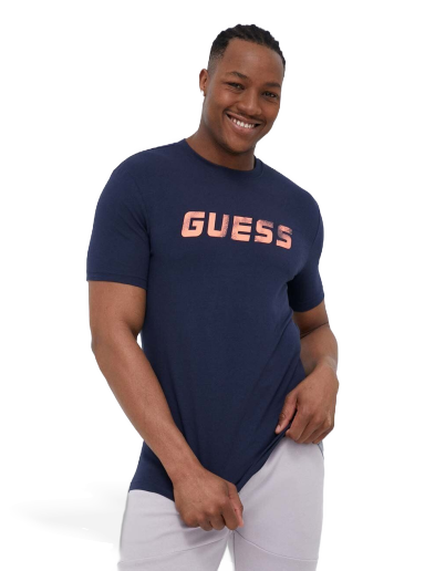 Tričko GUESS T-Shirt Ryley Navy | Z3GI18.J1314