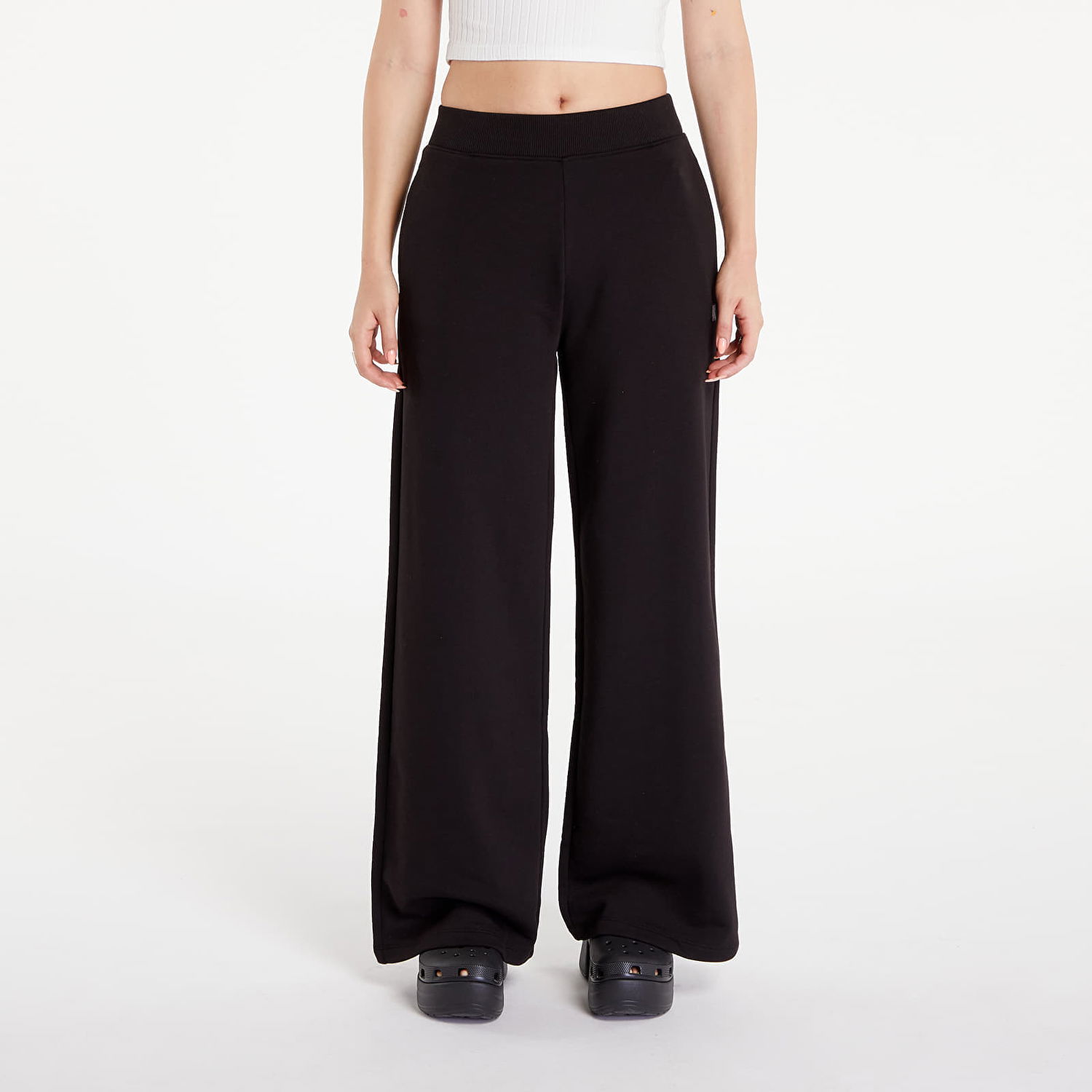 Džínsy CALVIN KLEIN Relaxed Cotton Terry Joggers Black Čierna | J20J222597 BEH, 0