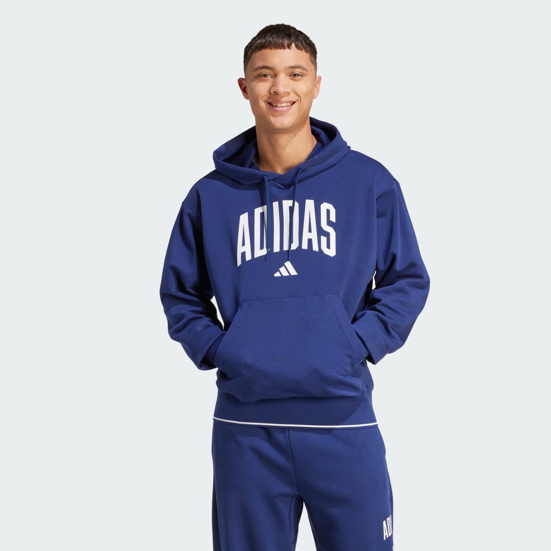 Mikina adidas Performance Hoodie Modrá | KC3874, 0