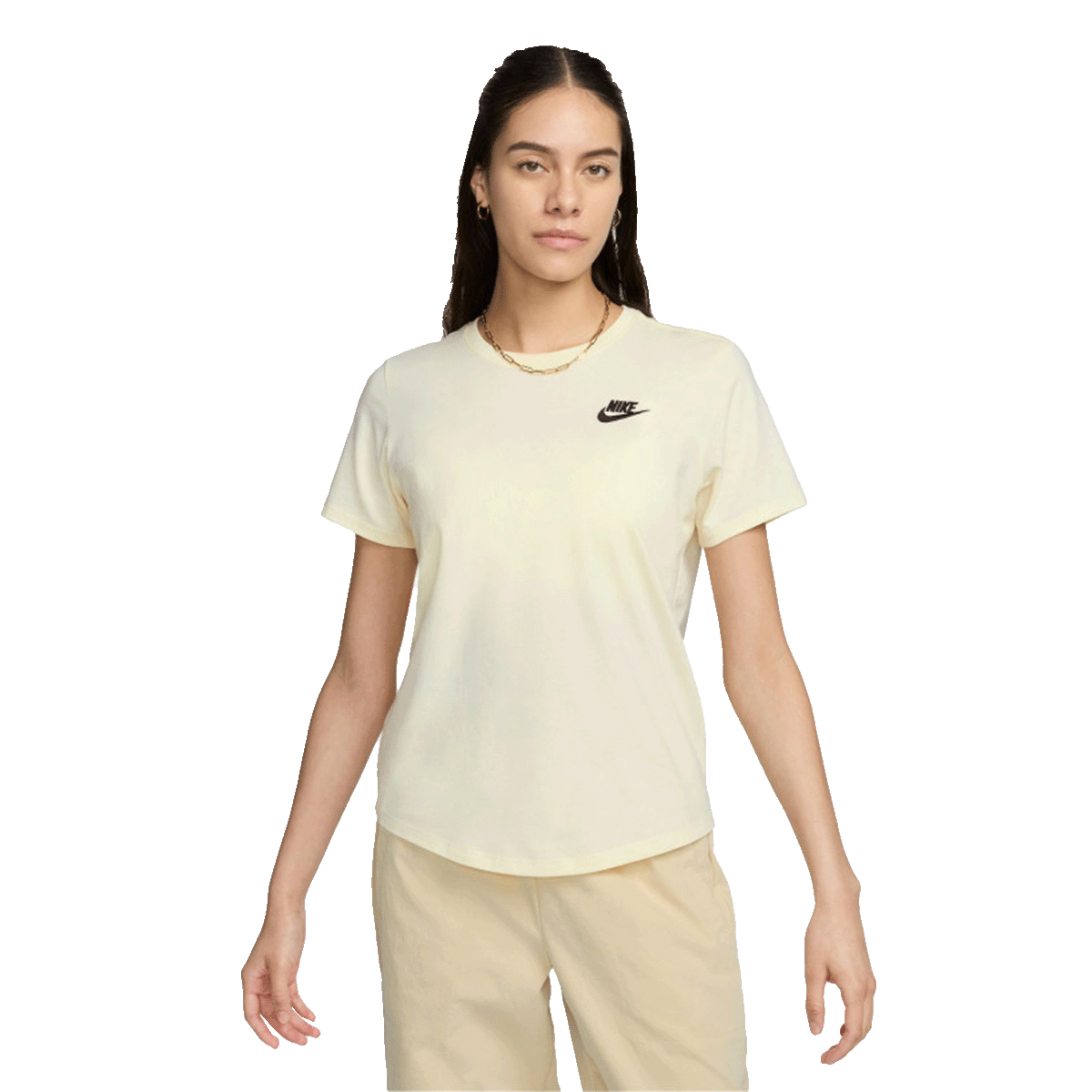 Tričko Nike Sportswear Club Essentials T-Shirt Žltá | DX7902-113, 0