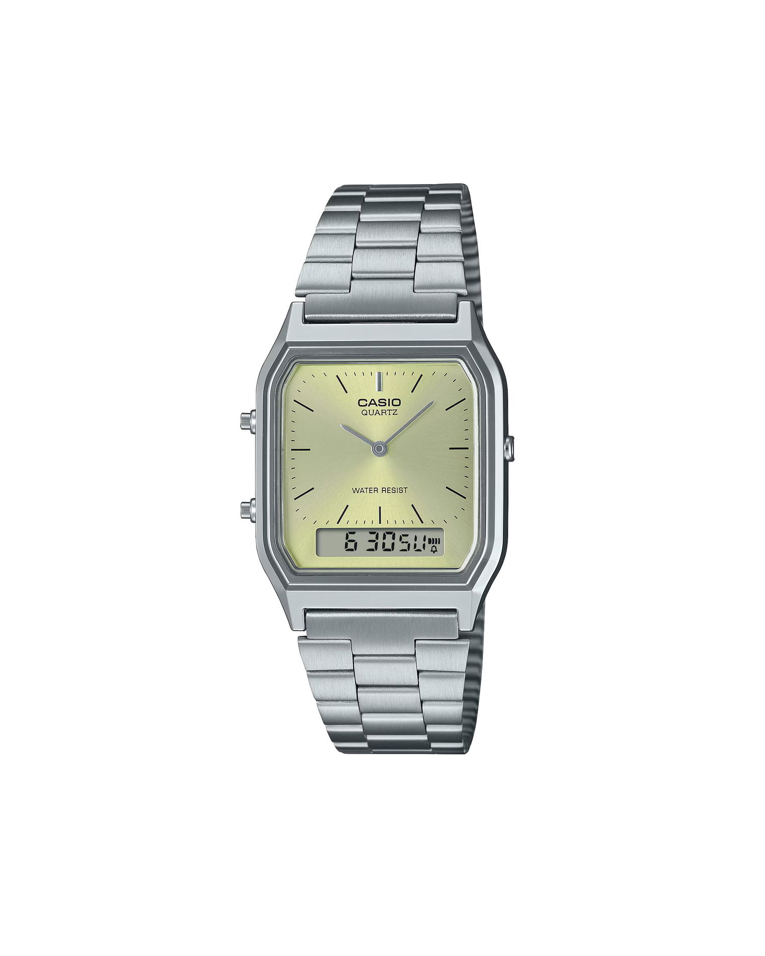Hodinky CASIO Digital-Analog Watch AQ-230A Metalická | AQ-230A-9AMQYES, 0