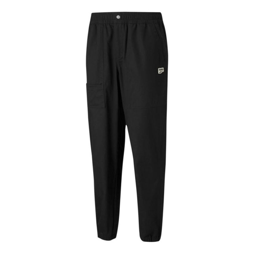 Cargo nohavice Puma Downtown Twill Pants Čierna | 533045-01