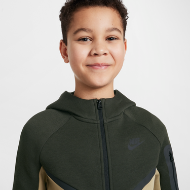 Mikina Nike Nike Sportswear Tech Fleece Full-Zip Hoodie Béžová | HV5867-298, 2