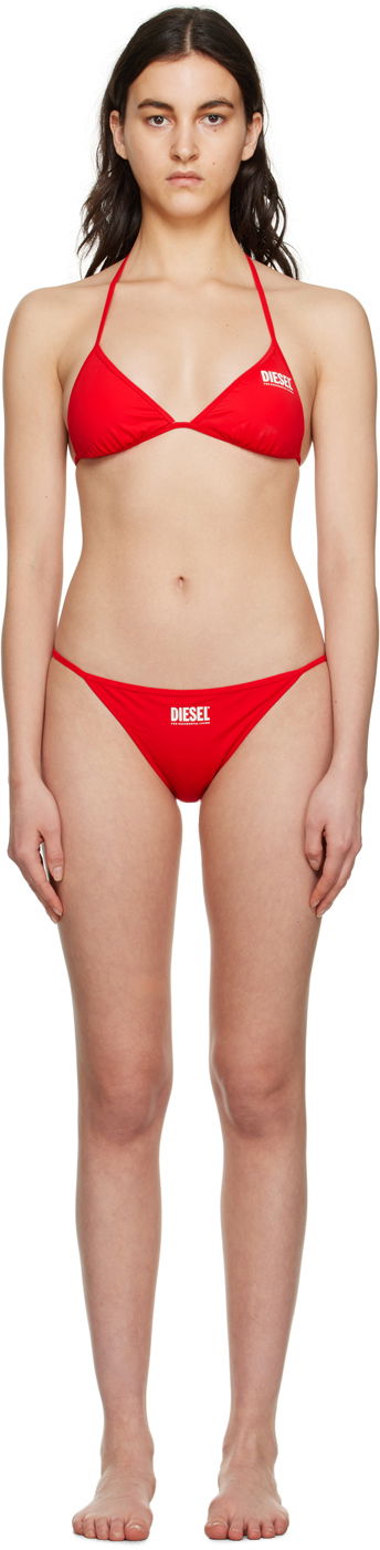 Plavky Diesel Diesel Sees & Brigittes Bikini Červená | A03959 0QFAA/A09664 0QFAA