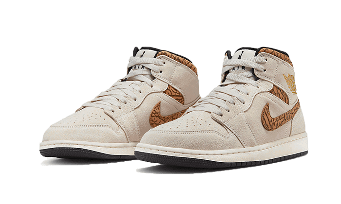 Air Jordan 1 Mid SE "Brown Elephant"