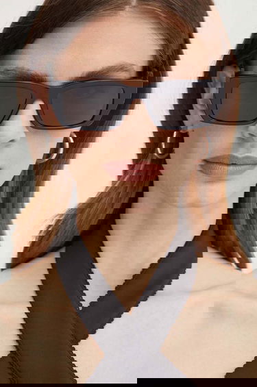 Slnečné okuliare Palm Angels Palm Angels Logo Rectangular Sunglasses Čierna | PERI002.531007, 4