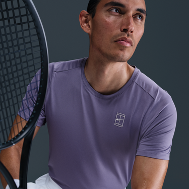 Tričko Nike NikeCourt Advantage Dri-FIT Tennis T-Shirt Fialová | FZ6910-527, 3