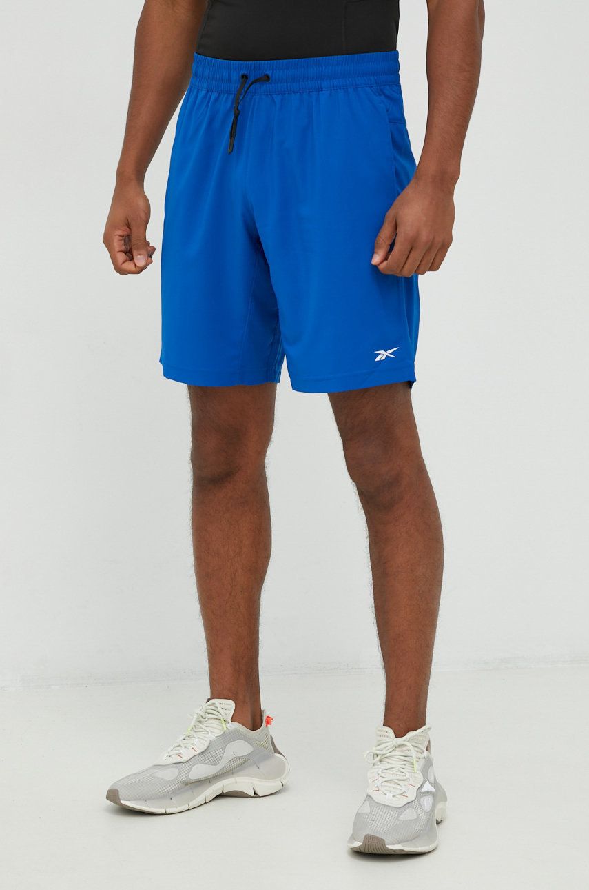 Šortky Reebok Woven Short Modrá | HK4437, 0