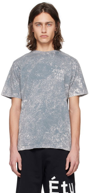 Tričko Études Wonder Small Stencil T-Shirt Modrá | E24MM103A00883, 0
