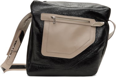 Taška cez rameno KIKO KOSTADINOV Kiko Kostadinov Deultum Leather Messenger Bag Čierna | KKSS25BG01-153, 0
