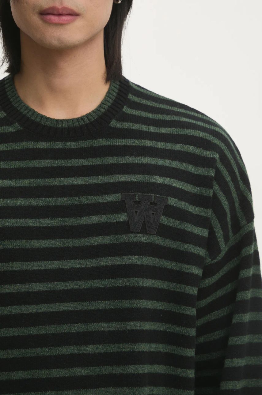 Wood Wood Tya Striped Oversized Jumper