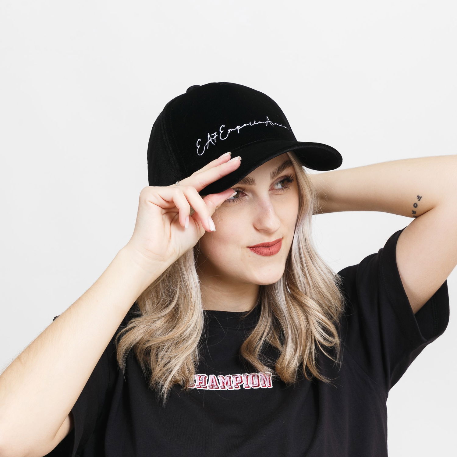 Klobúk Emporio Armani EA7 Emporio Armani Baseball Hat Čierna | 2800482F100-NERO, 0