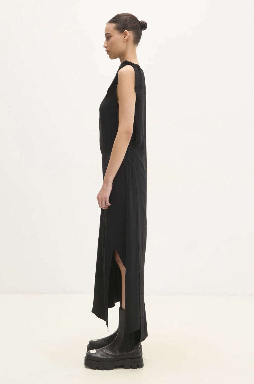 Šaty Samsoe Samsoe Samsoe Samsoe One-Sleeve Maxi Dress Čierna | F24400148, 1