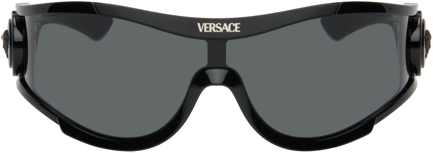 Slnečné okuliare Versace Medusa Medallion Shield Sunglasses Čierna | 0VE4475 53608742 8056262147641, 0
