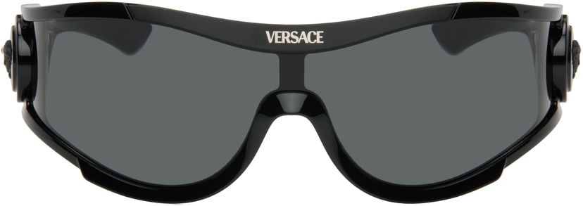 Slnečné okuliare Versace Medusa Medallion Shield Sunglasses Čierna | 0VE4475 53608742 8056262147641