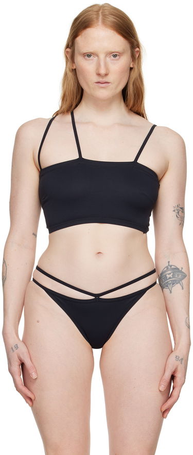 Podprsenka Baserange Asymmetrical Bikini Top Čierna | SWNT-PA-000, 0