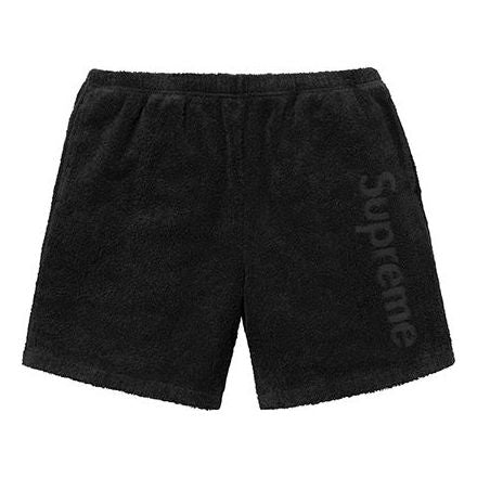 Šortky Supreme Terry Logo Shorts Čierna | SUP-SS18-396