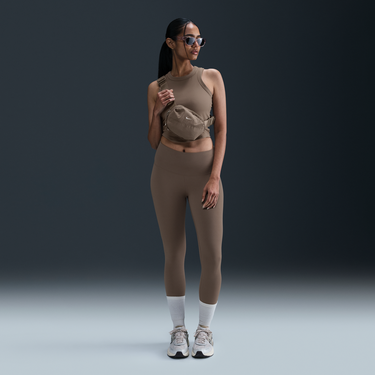 Legíny Nike Zenvy High-Waisted Gentle Support Leggings (Plus Size) Hnedá | DQ6013-233, 0
