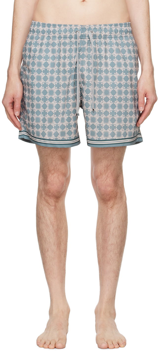 Plavky AMIRI Amiri MA Quad Swim Shorts Modrá | AMSWTK1018, 0