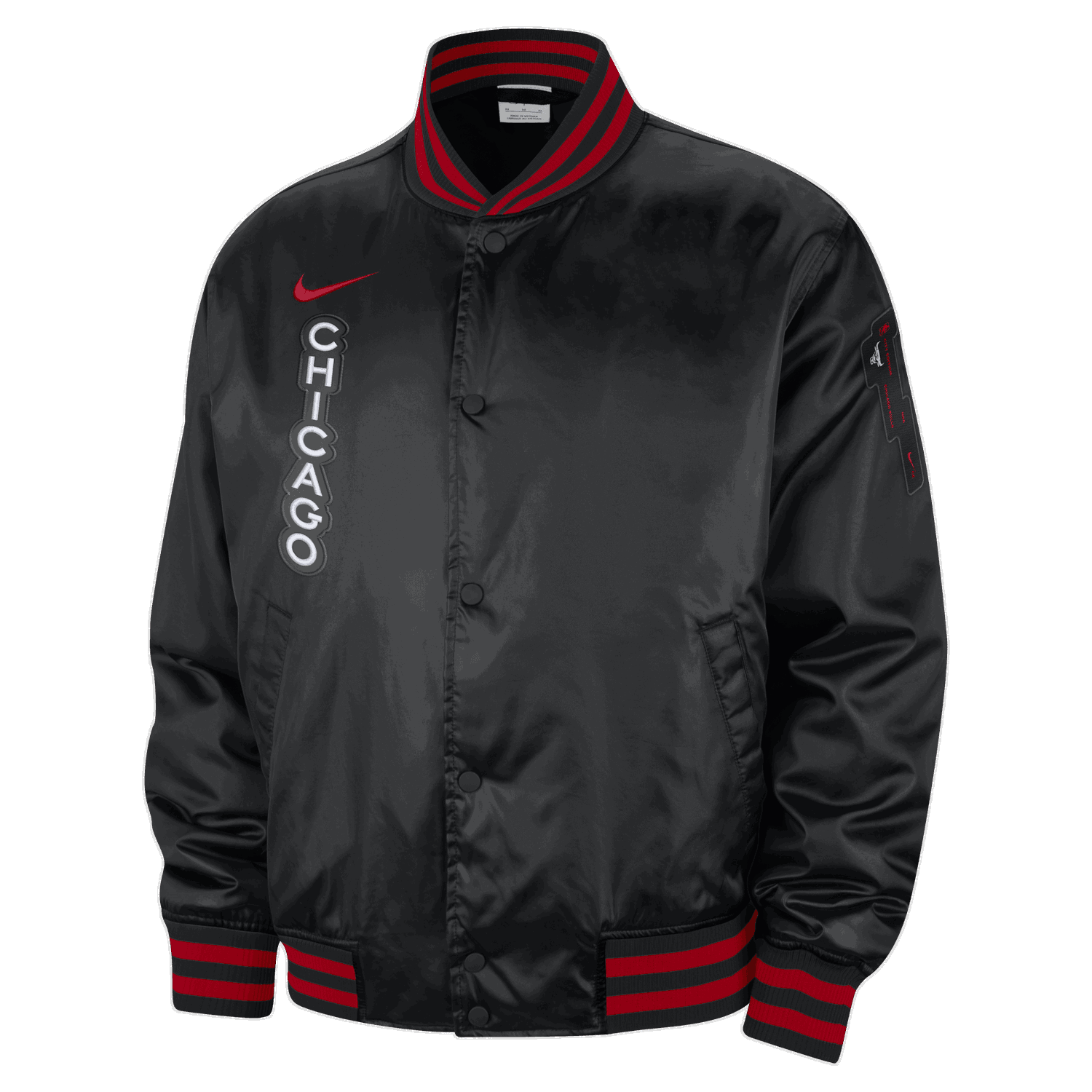 Bunda Nike NBA Chicago Bulls 2023/24 City Edition Čierna | FB4510-010, 1