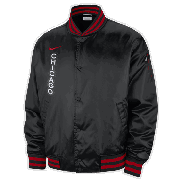 Bunda Nike NBA Chicago Bulls 2023/24 City Edition Čierna | FB4510-010, 1