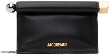 Kabelka Jacquemus Les Sculptures 'La petite pochette rond carré' Pouch Čierna | 24E241BA392-3171, 0