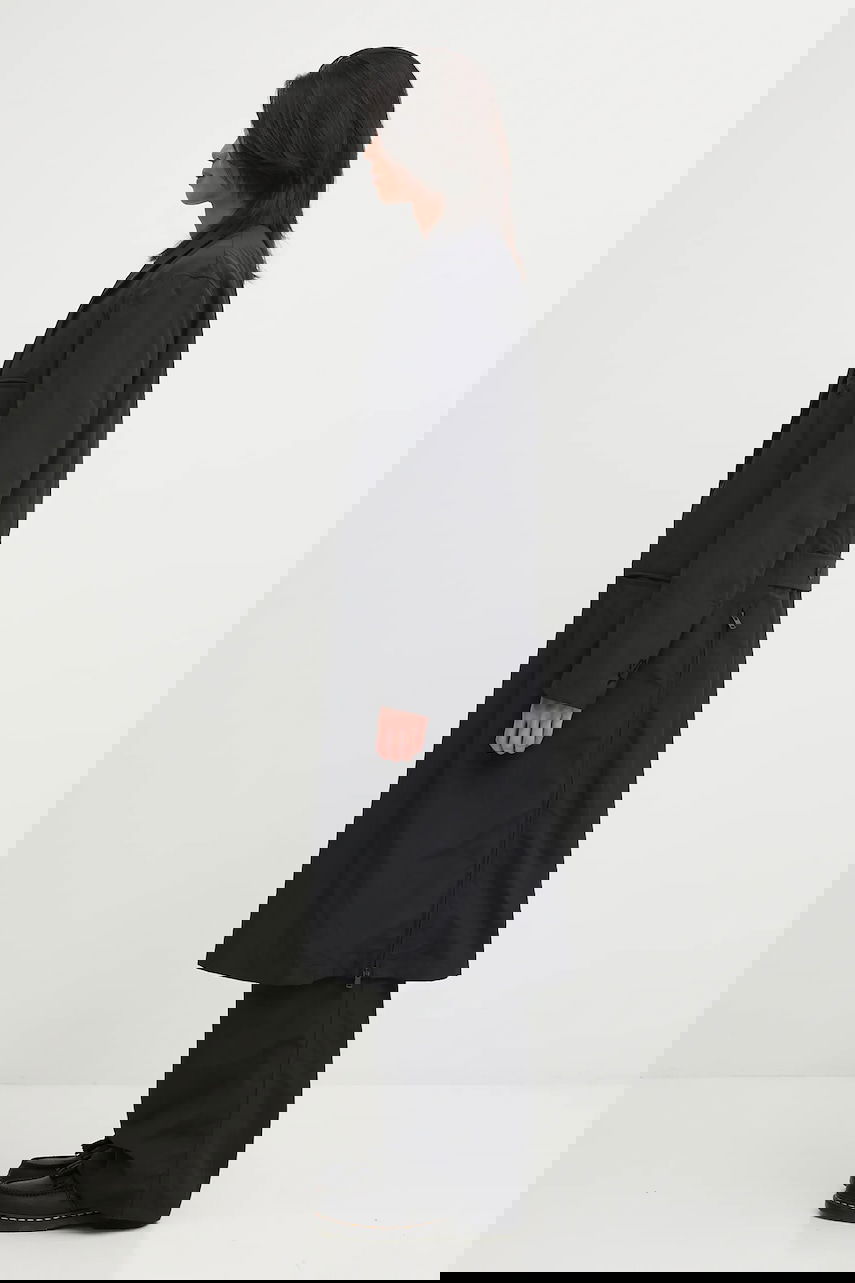 Kabáty Y-3 Y-3 Long Coat Čierna | KC8385, 1