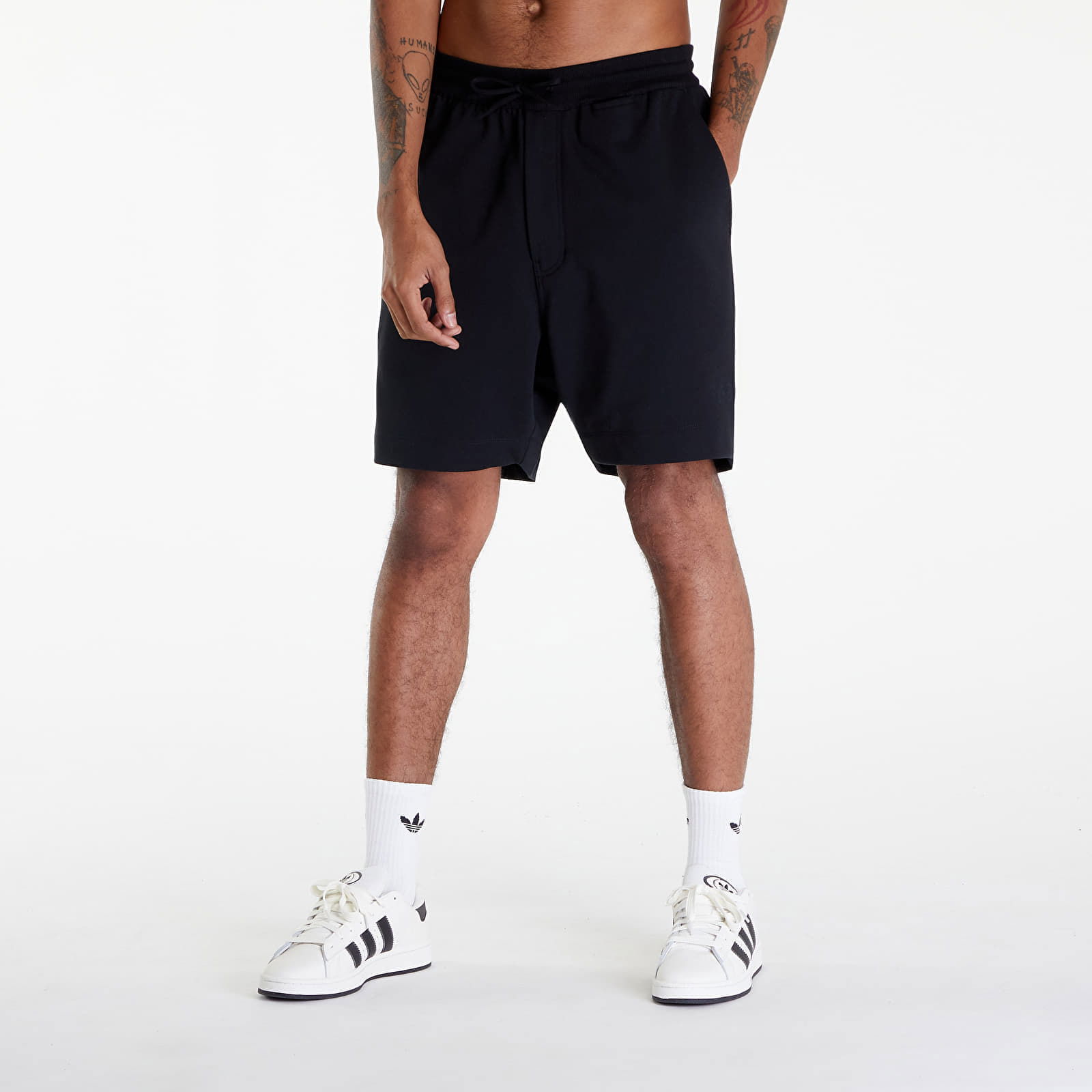 French Terryt Shorts Black