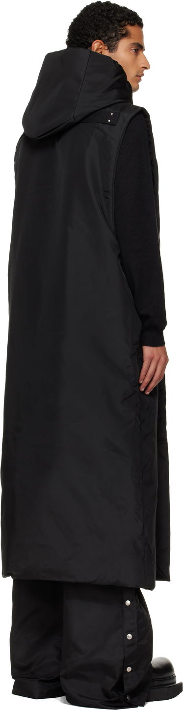 Vesta Rick Owens Rick Owens DRKSHDW Concordians Hooded Vest Čierna | DU02E7972 NCV, 2