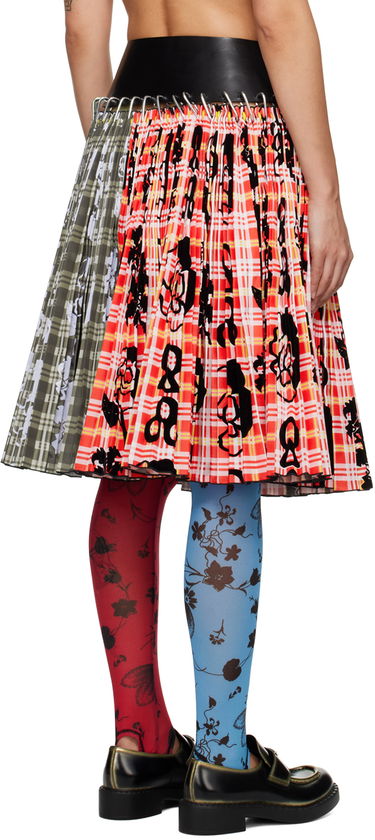 Sukňa Chopova Lowena Chopova Lowena Penstemon Carabiner Pleated Midi Skirt Rôznofarebný | 3136, 2