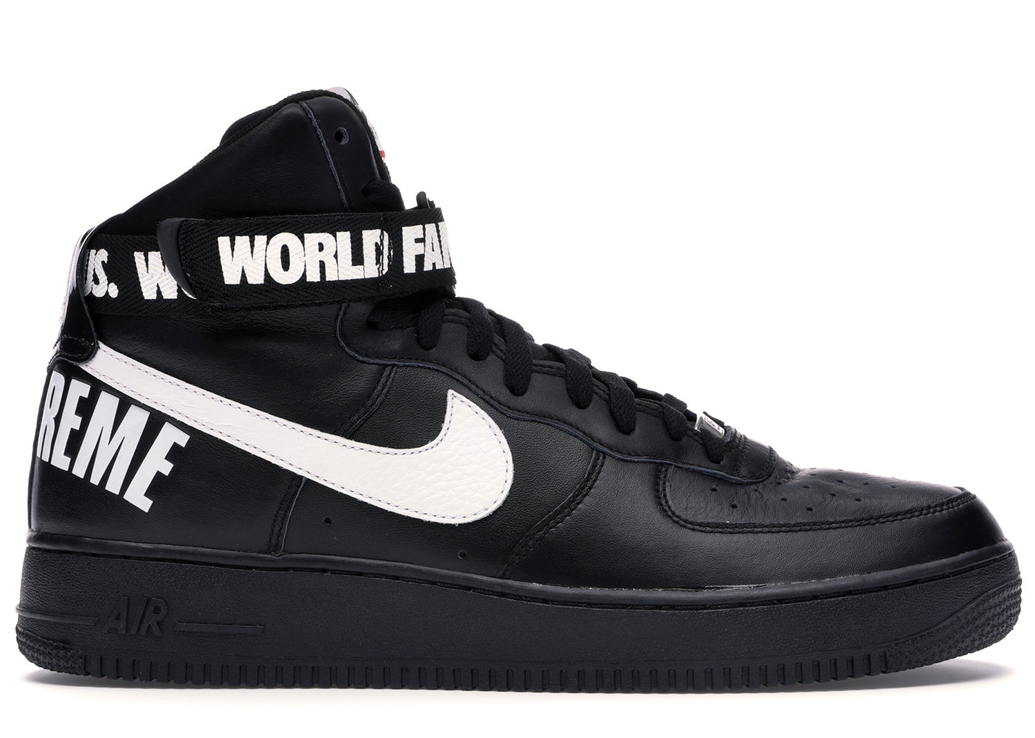 Tenisky a topánky Nike Air Force 1 High Supreme World Famous Black Čierna | 698696-010, 0