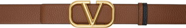 Opasok Valentino Valentino Garavani VLogo Signature Reversible Belt Hnedá | 6Y2T0T46VBC, 0