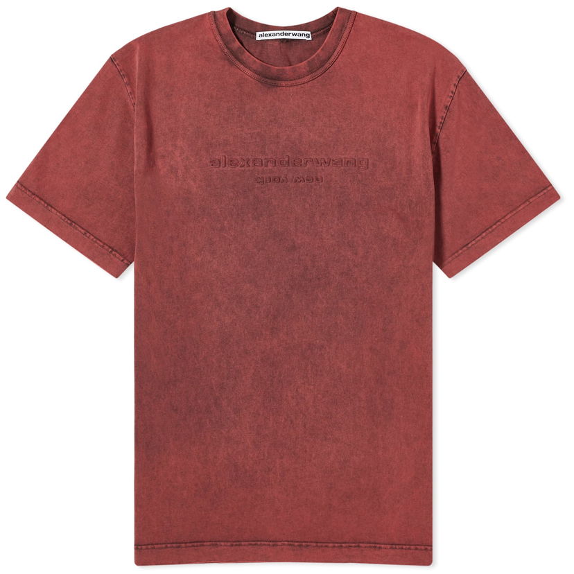 Tričko Alexander Wang T-Shirt Vínová | UCC1241697-644A