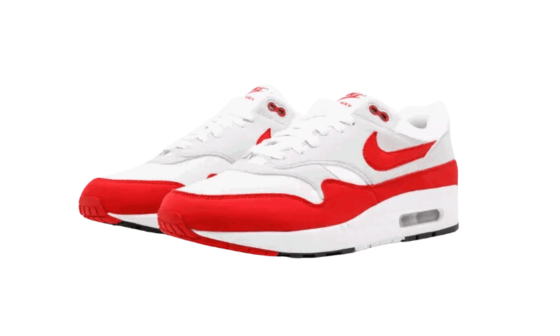 Tenisky a topánky Nike Air Max 1 Anniversary Red (2017/2018 Restock Pair) Červená | 908375-103, 1