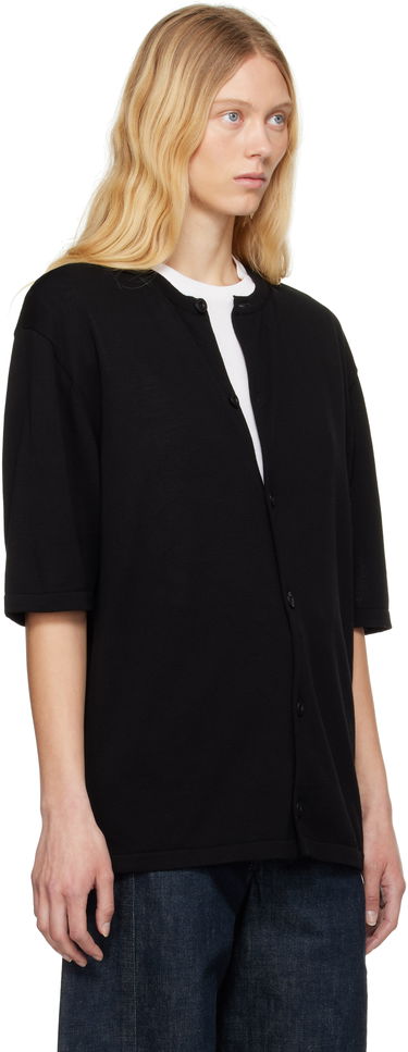 Sveter LEMAIRE Lemaire Short Sleeve Cardigan Čierna | TO1371 LK1041, 1