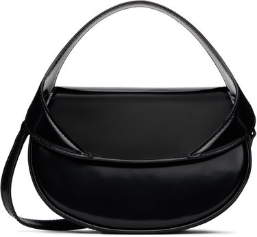 Taška cez rameno BY FAR BY FAR Hari Semi Patent Leather Shoulder Bag Čierna | MWBTH008CL017BK001PL, 0