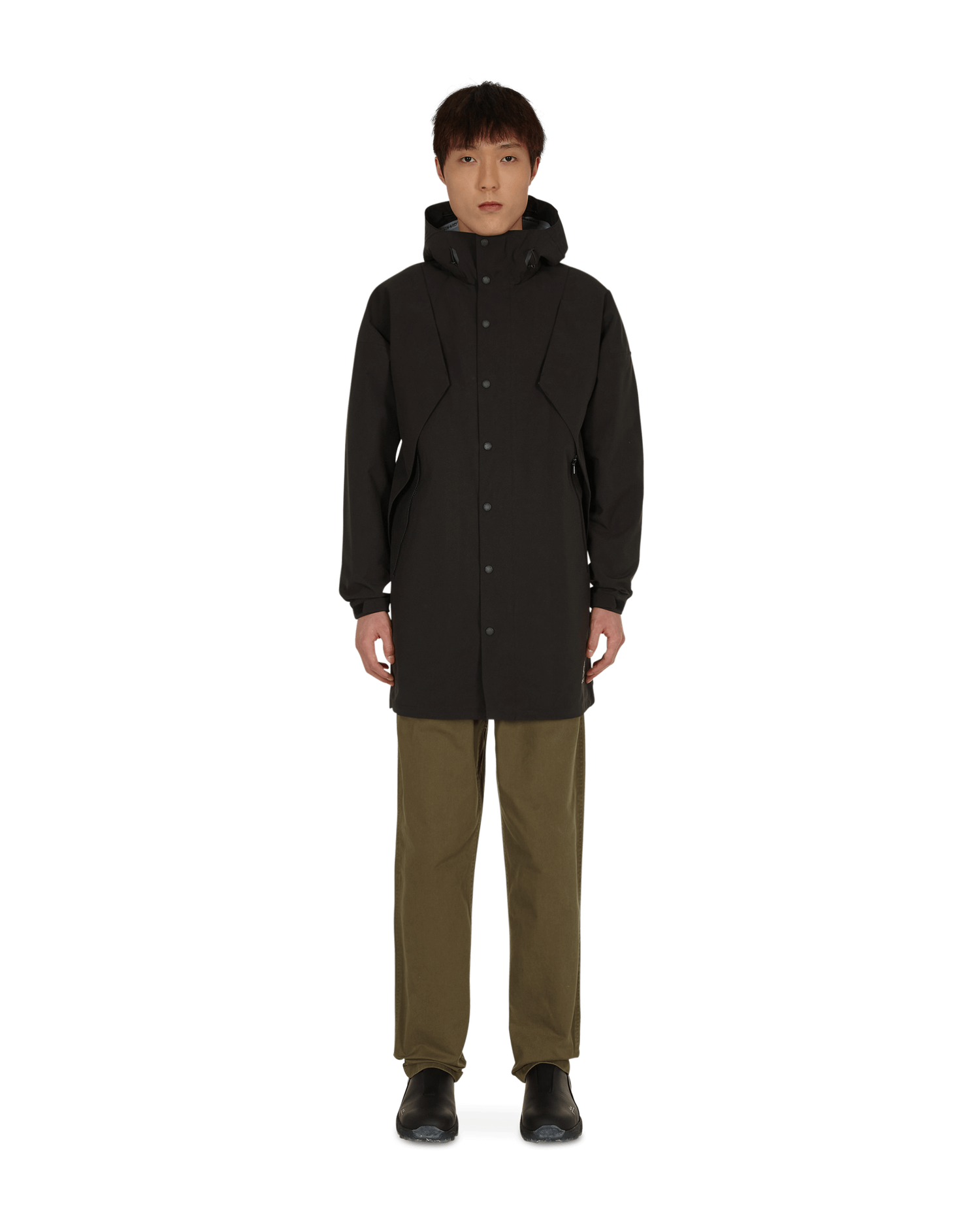 Bunda GRAMICCI 3 Layer Big Flap Coat Čierna | GCJK-21F091 BLACK, 1