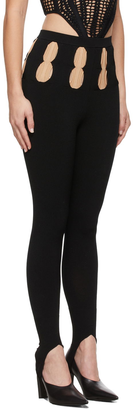 Legíny Dion Lee Double Stirrup Leggings Čierna | C7015F21, 1