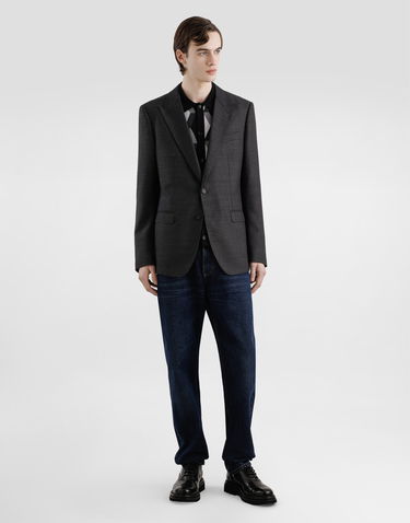 Bunda Dolce & Gabbana Single-breasted Taormina Wool Jacket Šedá | G2NW0TFU25ES8290, 1